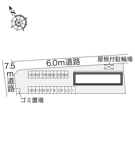 グルーエ(23905)の駐車配置図