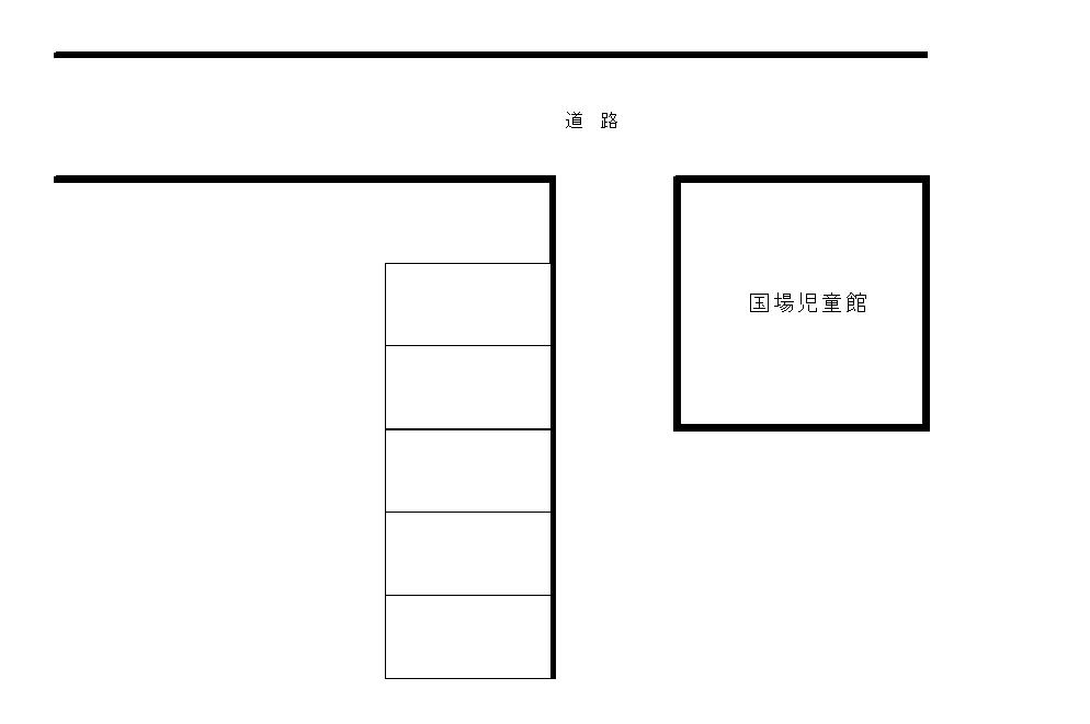 金城駐車場の駐車配置図