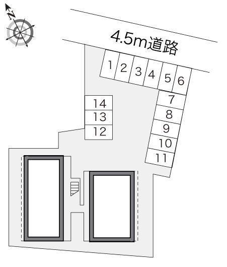 小林(23883)の駐車配置図