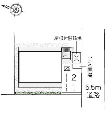 テルメ(46120)の駐車配置図