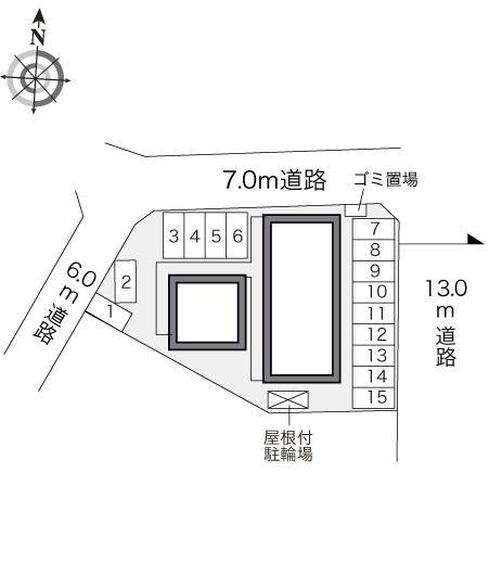 セージ(24097)の駐車配置図