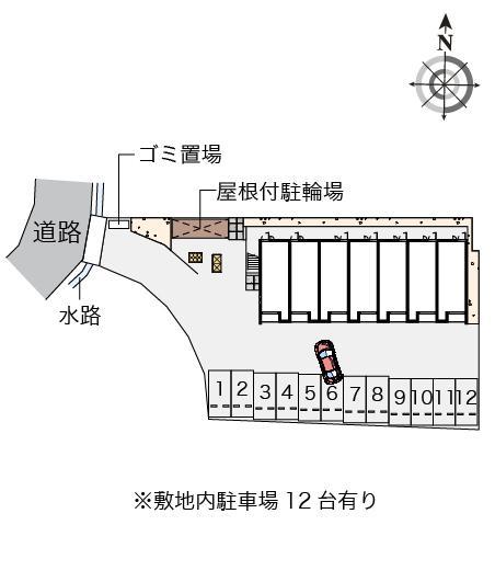 クレイノエイ(55677)の駐車配置図