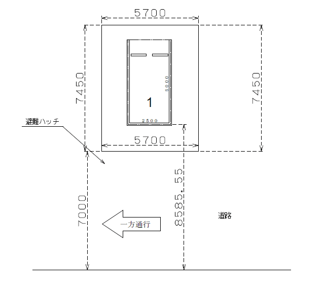 AZEST立石II駐車場の駐車配置図