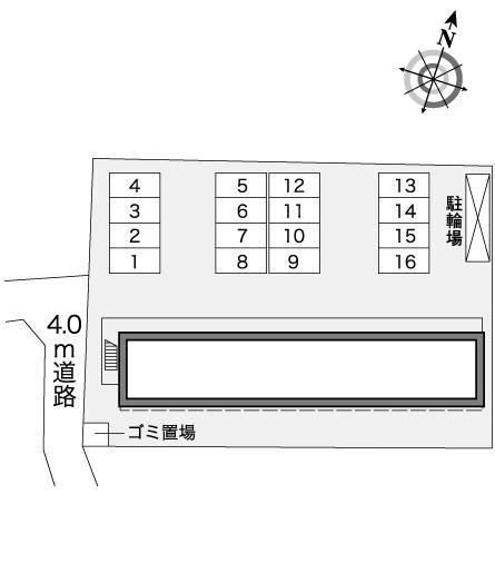 人形(25811)の駐車配置図