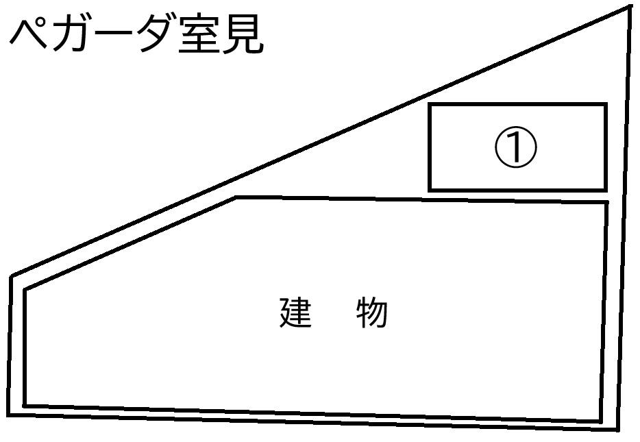 ペガーダ室見の駐車配置図