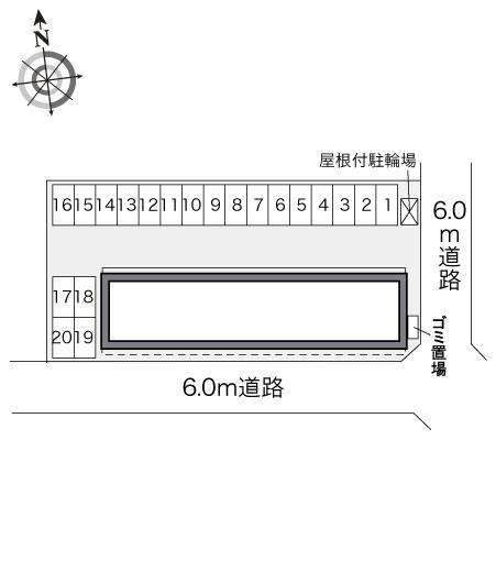 清流(32790)の駐車配置図