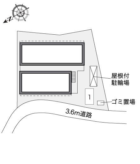 秀Ⅱ(32112)の駐車配置図