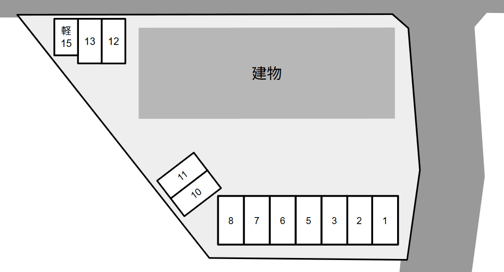 Ｆｒａｉｓｅ　Ｆｌｅｕｒの駐車配置図