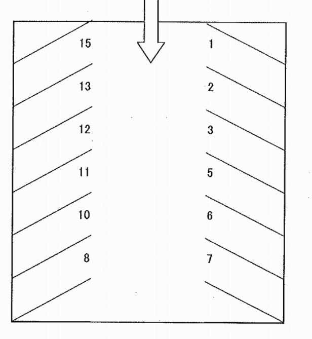 パーク諏訪山２の駐車配置図