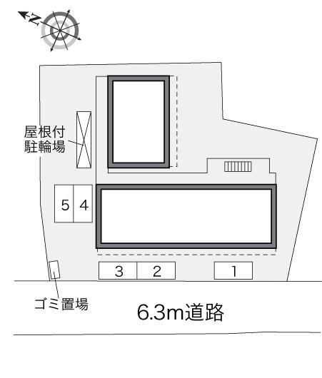 ＮＡＧＡＴＡ(34403)の駐車配置図