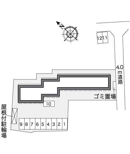フォーチュン２１(39909)の駐車配置図