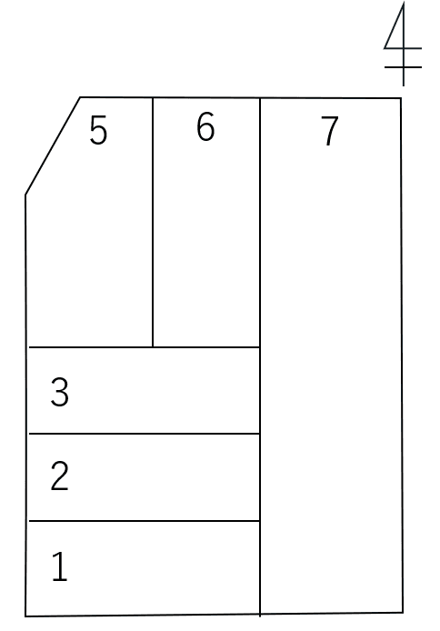 P515の駐車配置図