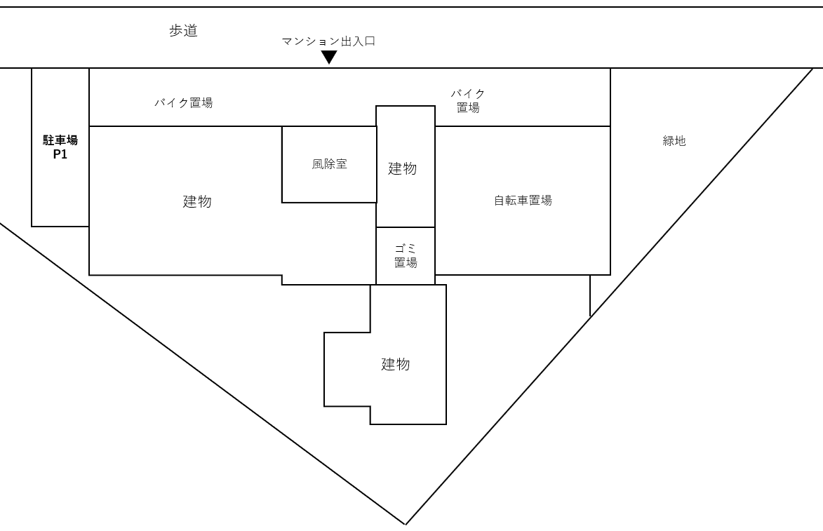 ＣＡＬＭ．小岩ＷＥＳＴの駐車配置図