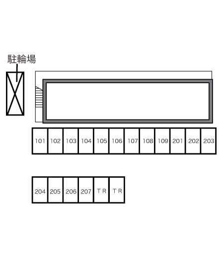 巨勢(13406)の駐車配置図