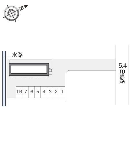 九品(14903)の駐車配置図