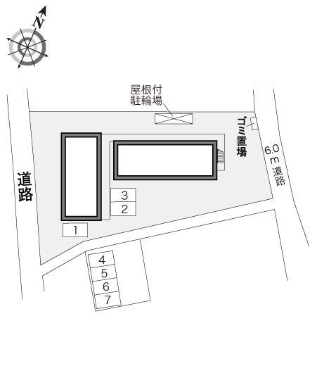 グリーンハイムⅡ(24919)の駐車配置図