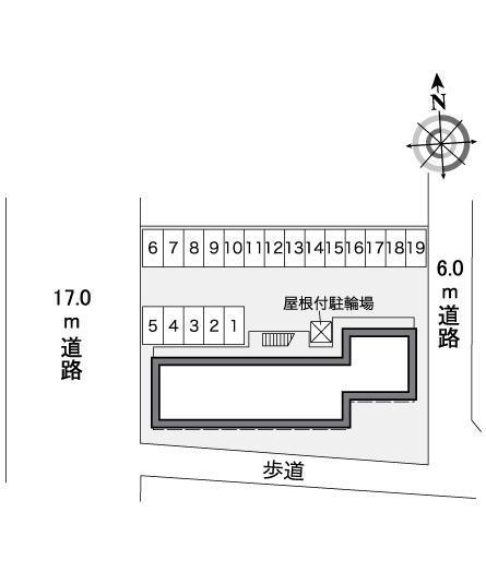 相榮(25605)の駐車配置図