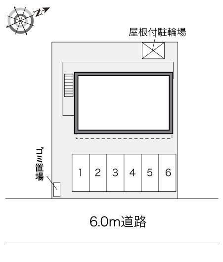 ささめヒルズ(31222)の駐車配置図