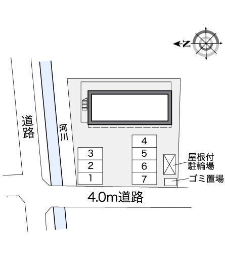 グリーンピア太田(27792)の駐車配置図