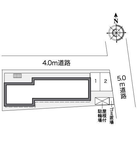 ラ　プランタン(25929)の駐車配置図