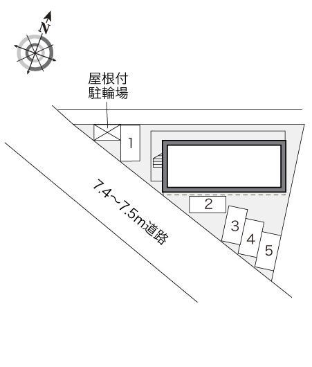 はや(16651)の駐車配置図