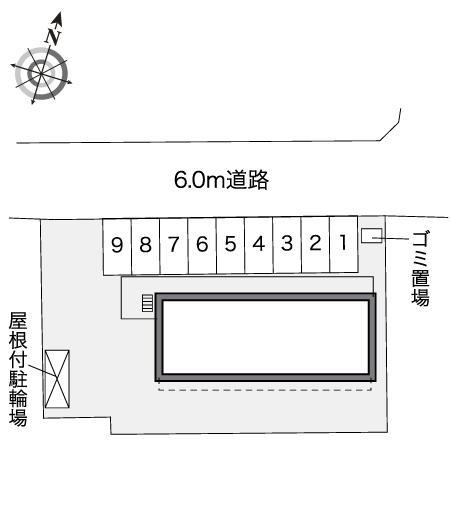 ボオダジア(41792)の駐車配置図