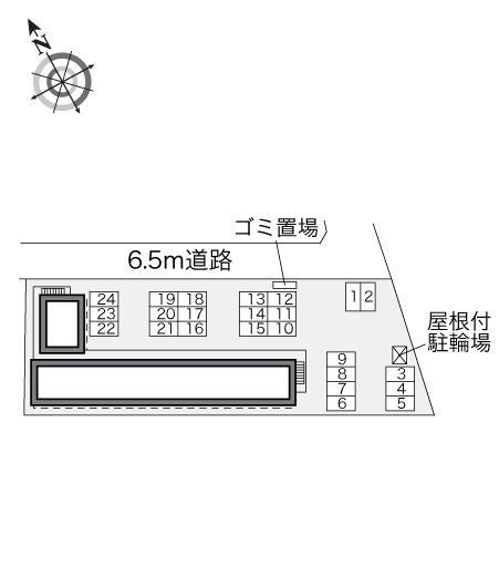 グランデカーサ(31697)の駐車配置図