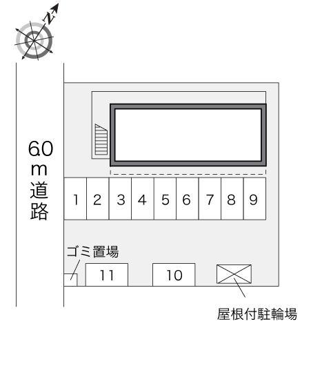 広瀬(24397)の駐車配置図