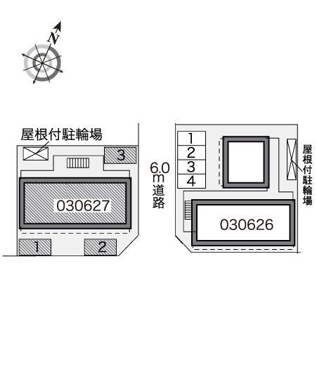 バルミィウインド(30627)の駐車配置図