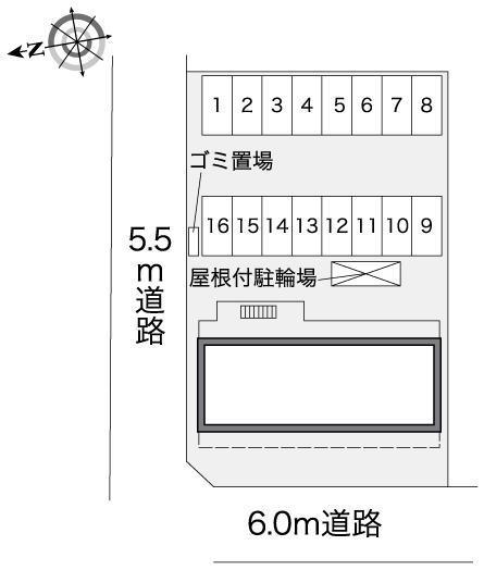 緑丘(39581)の駐車配置図