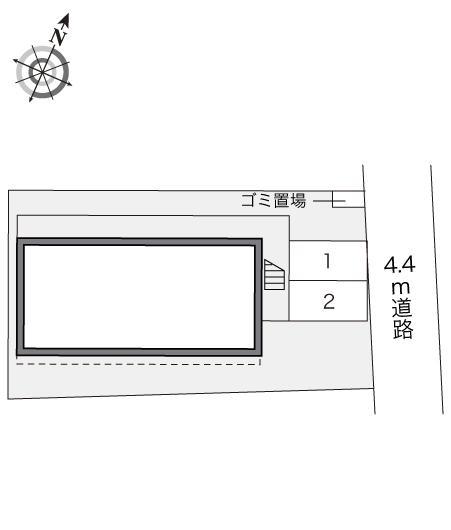 ヨコマチ(16314)の駐車配置図