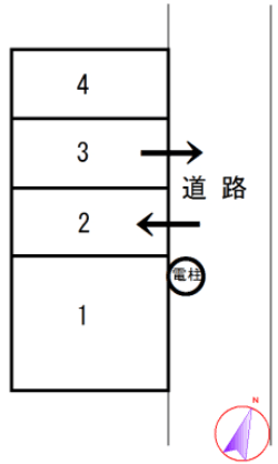 すえひろパーク河原町2丁目の駐車配置図