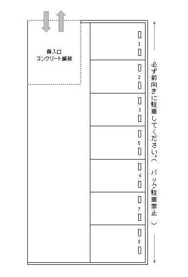 J-316の駐車配置図