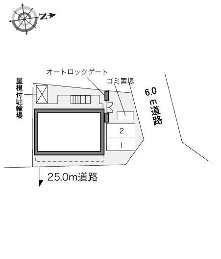 椎の実３(33973)の駐車配置図