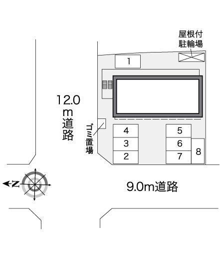小野(27403)の駐車配置図