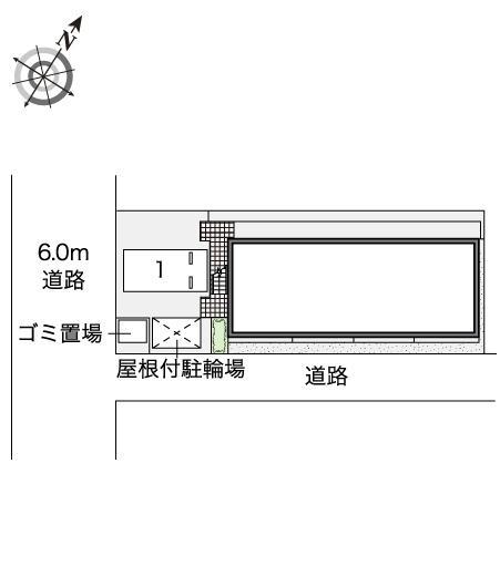 住吉５(46230)の駐車配置図