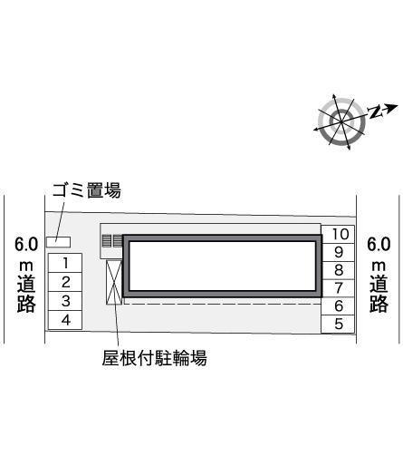 レオーノⅡ(38398)の駐車配置図