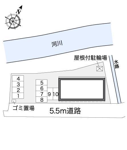 海咲(35604)の駐車配置図