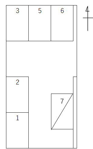P296の駐車配置図