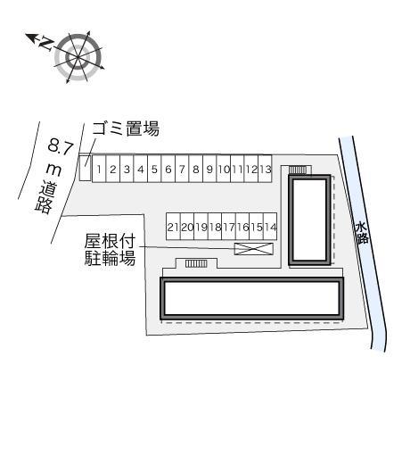 ミヤウラ(32925)の駐車配置図