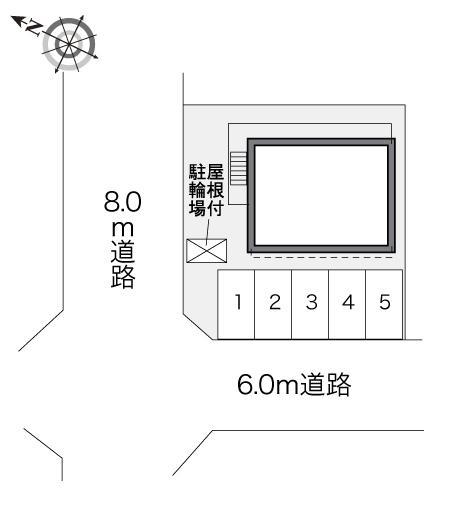 清(28381)の駐車配置図