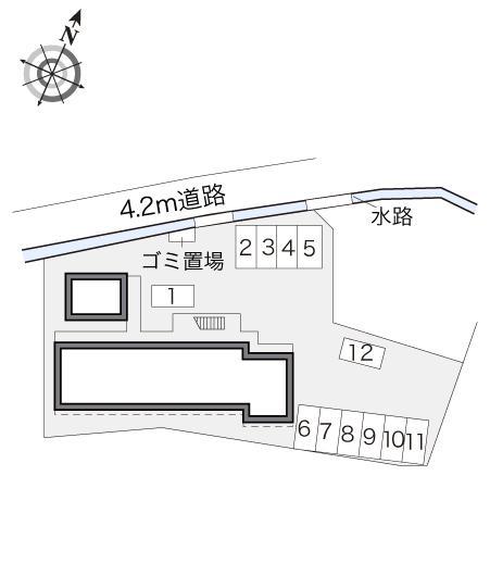 ササ井(20474)の駐車配置図