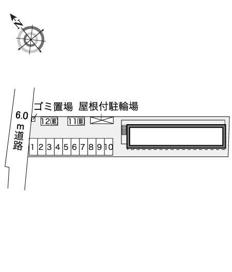 南彦根Ⅰ番館(30601)の駐車配置図