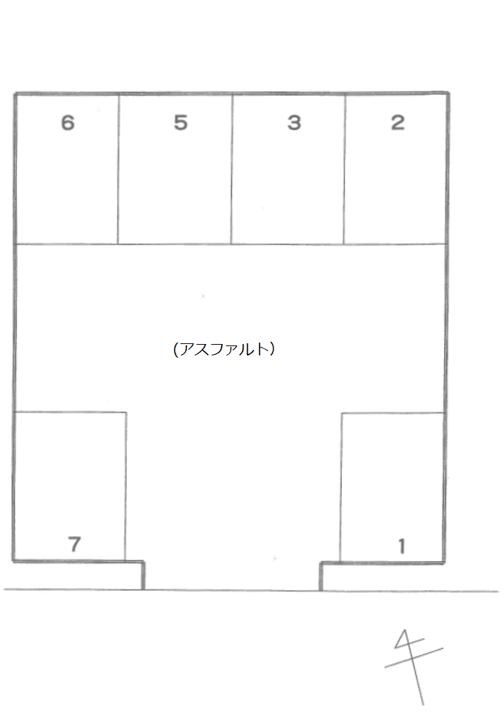 扶桑-32の駐車配置図