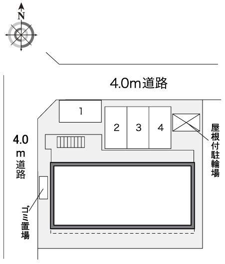 千秋(30560)の駐車配置図