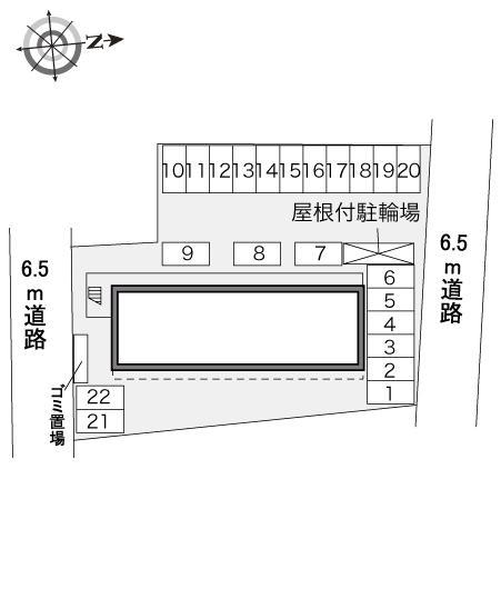 ＮＹＯＩ　Ⅲ(33232)の駐車配置図
