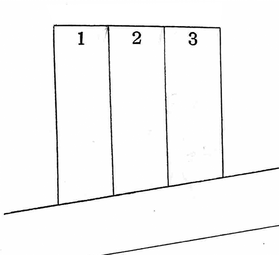 スマイルパーク55号トラックの駐車配置図