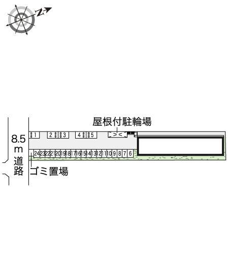 ＭＡＫＩ(43717)の駐車配置図