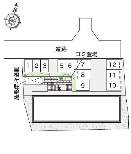 メイセイⅢ(44920)の駐車配置図
