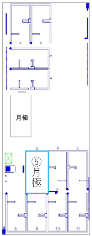 砂山第２の駐車配置図